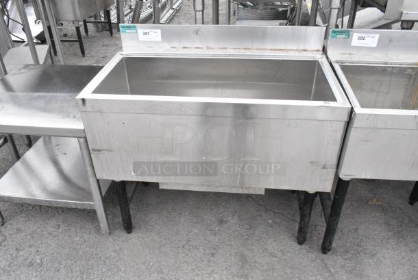SupremeMetal Stainless Steel Commercial Ice Bin. - Image 3 of 5