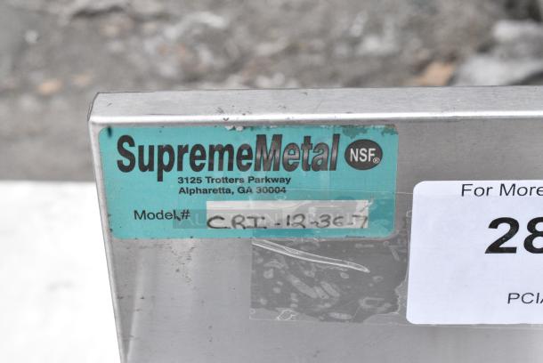 SupremeMetal Stainless Steel Commercial Ice Bin. - Image 5 of 5