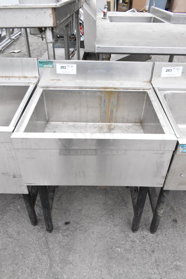 SupremeMetal Stainless Steel Commercial Ice Bin. - Image 1 of 5