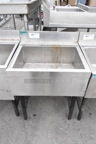 SupremeMetal Stainless Steel Commercial Ice Bin.