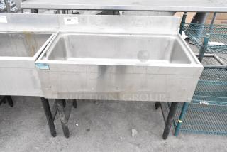 SupremeMetal Stainless Steel Commercial Ice Bin.