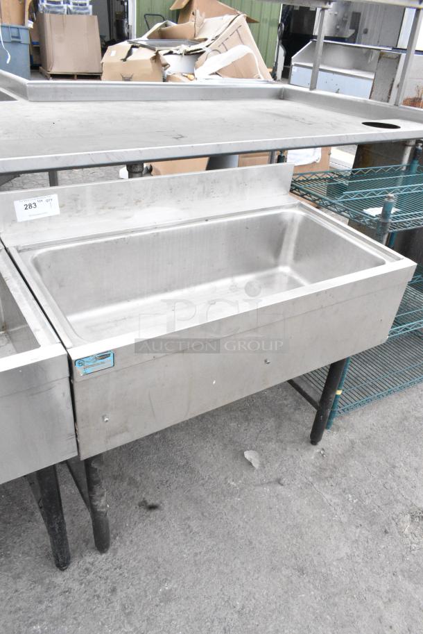 SupremeMetal Stainless Steel Commercial Ice Bin. - Image 3 of 5