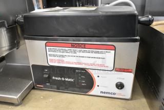 BRAND NEW SCRATCH AND DENT! 2024 Nemco 6625B Fresh-O-Matic Countertop Rethermalizer and Tortilla / Portion Steamer. 120 Volts, 1 Phase. Tested and Working!