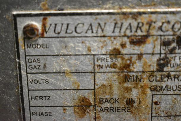 Vulcan CAVB35N Stainless Steel Commercial Countertop Natural Gas Powered Charbroiler Grill. - Image 8 of 12