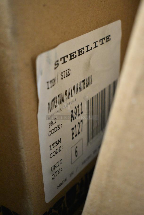 60 BRAND NEW! Boxes of Steelite Dishware Including A911P127 Oval Platter 15x10, A911P217 Noddle Bowls, Steelite A911P182 Chena Black Espresso Saucer, 4-7/8" diameter, Anfora, Steelite A910P788 Chena Ramekin/Sauce Dish, 2 ounce capacity, 3" diameter, Steelite A923P093 Chena Pink Salad/Dessert Plate, 7-1/2" diameter, Anfora, Steelite A911P161 Cafe Bowl. 60 Times Your Bid! - Image 14 of 15