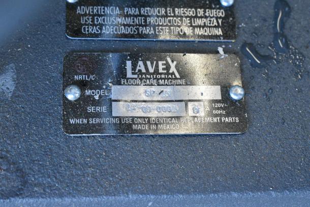 BRAND NEW SCRATCH AND DENT! Lavex SP-15 Metal Commercial Floor Cleaning Machine. 120 Volts, 1 Phase. Tested and Does Not Power On - Image 13 of 13