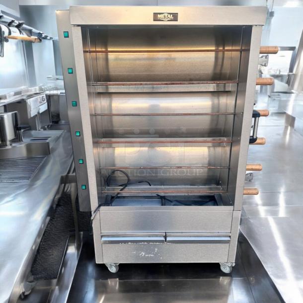 Excellent Condition Metal Supreme FRG6VE Vertical Broiler – 110V – Tested & Working! - Image 1 of 7