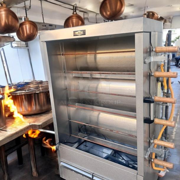 Excellent Condition Metal Supreme FRG6VE Vertical Broiler – 110V – Tested & Working! - Image 3 of 7