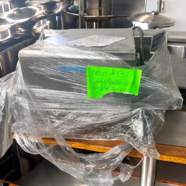 New TurboChef HhC1618 Conveyor Oven – 208/240V – Tested & Working! - Image 2 of 5