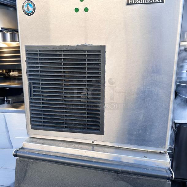 Excellent Condition Hoshizaki F-450MAJ Ice Maker with Bin – 115V – Tested & Working! - Image 3 of 5
