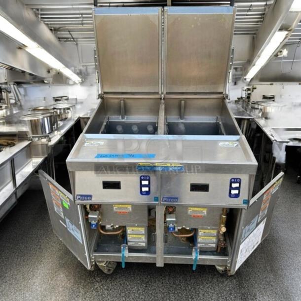 Excellent Condition Pitco TB-SRTE-S Twin Tank Electric Pasta Cooker– 208V – Tested & Working! - Image 2 of 4