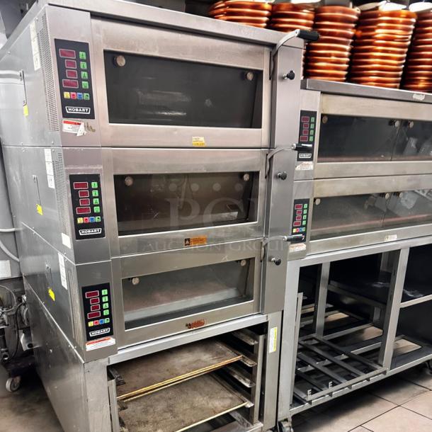 Excellent Condition Hobart Triple Deck Oven – 208-240V – Tested & Working! - Image 2 of 10