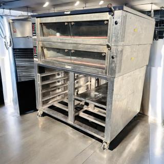 Excellent Condition Hobart HWD03D-4 Double Deck Oven – 208V – Fully Tested & Working!