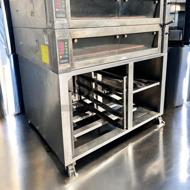 Excellent Condition Hobart HWD03D-4 Double Deck Oven – 208V – Fully Tested & Working! - Image 2 of 9