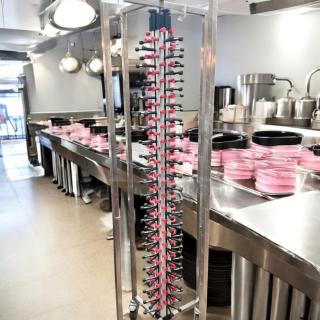 Excellent Condition Commercial Glass Rack Drying Stand – Tested & Working!
