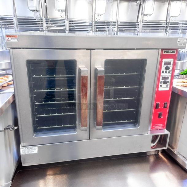 Excellent Condition Vulcan Double Deck Convection Oven – Gas – Tested & Working! - Image 2 of 6