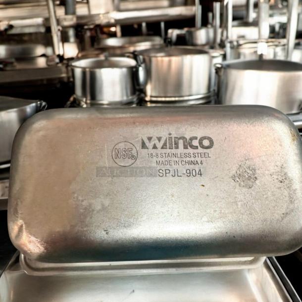 Excellent Condition Winco SPJL-904 Stainless Steel Loaf Pans – NSF Certified! - Image 4 of 4
