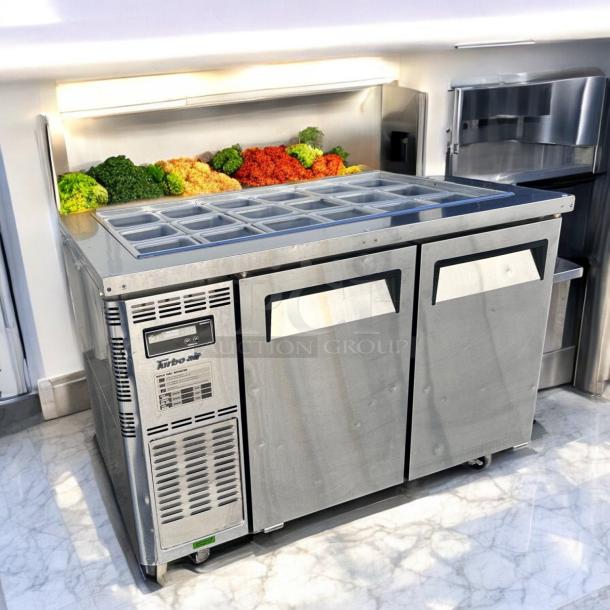 Turbo Air JBT-48-N Refrigerated Prep Table – 115V – Tested & Working! - Image 7 of 11