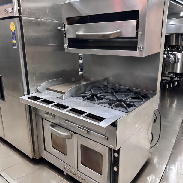 Excellent Condition Southbend Commercial Range with Salamander – Tested & Working! - Image 2 of 7