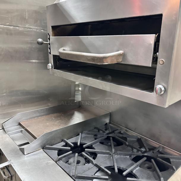 Excellent Condition Southbend Commercial Range with Salamander – Tested & Working! - Image 6 of 7