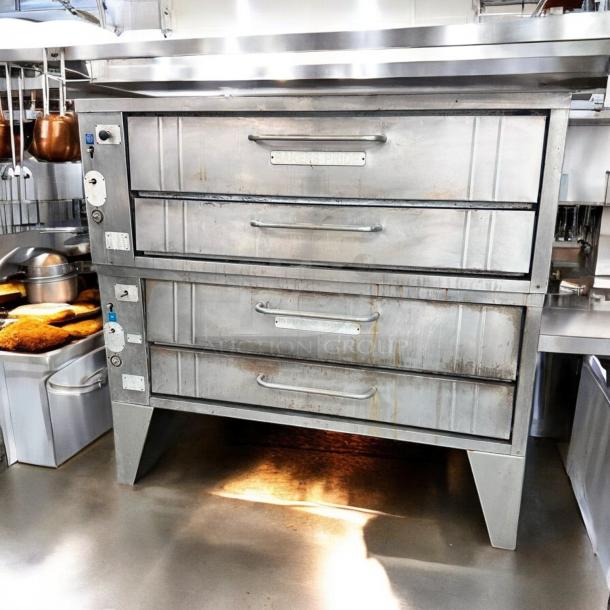 Baker’s Pride Triple Deck Pizza Oven – Gas Powered – Heavy-Duty Commercial Use - Image 2 of 8
