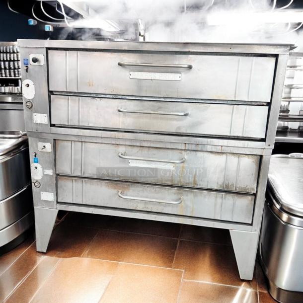 Baker’s Pride Triple Deck Pizza Oven – Gas Powered – Heavy-Duty Commercial Use - Image 5 of 8