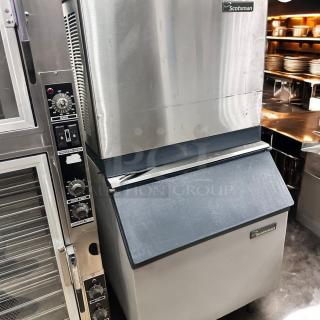 Excellent Scotsman CME506AS-1H Ice Maker with Storage Bin – 115V – Tested & Working!