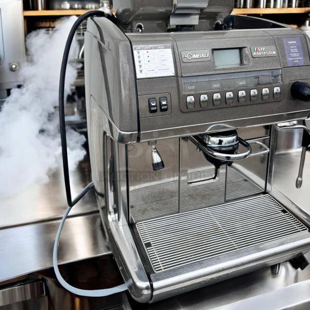 Excellent La Cimbali S39 Barsystem Automatic Espresso Machine – 208-240V – Tested & Working! - Image 6 of 13