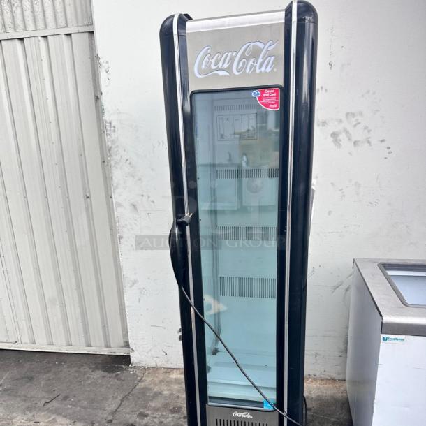 Frigoglass Retro Coca-Cola Refrigerator – 115V Like New Condition! - Image 1 of 9
