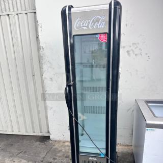 Frigoglass Retro Coca-Cola Refrigerator – 115V Like New Condition!