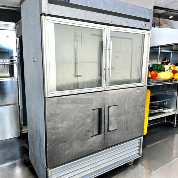 Excellent Condition True T-49-2-G-2 Glass Door Refrigerator – 115V – Tested & Working! - Image 2 of 5