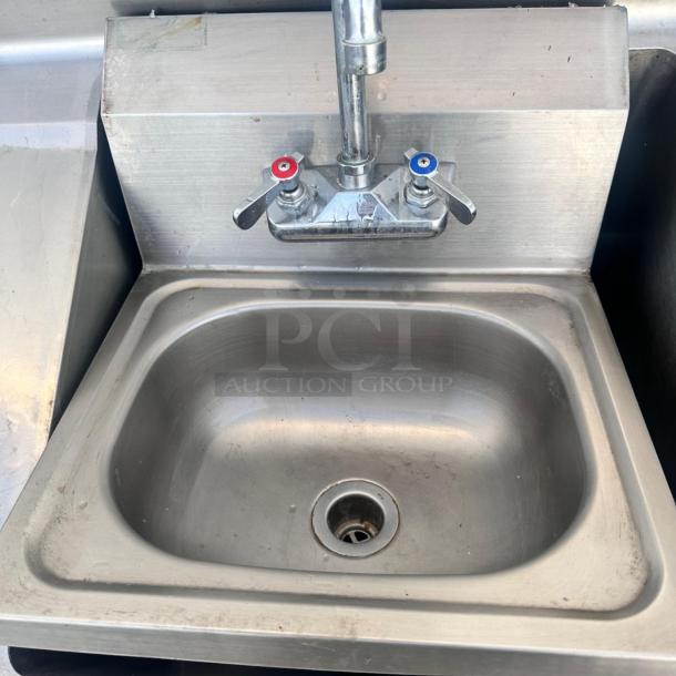 Excellent Condition Stainless Steel Hand Sink – Fully Tested & Working! - Image 1 of 5