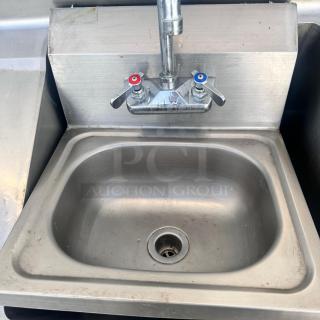 Excellent Condition Stainless Steel Hand Sink – Fully Tested & Working!