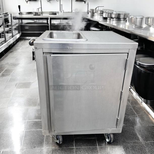 Excellent Condition John Boos PB-DISINK101405 Portable Hand Sink Cabinet – NSF Certified – Tested & Working! - Image 5 of 11