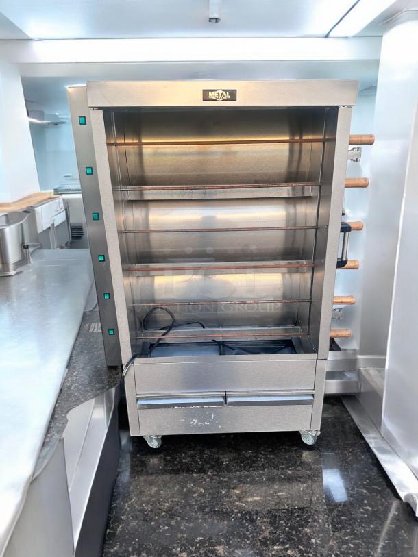 Excellent Metal Supreme Gas Rotisserie Oven – 110V, 90,000 BTU – Tested and Working! - Image 3 of 12