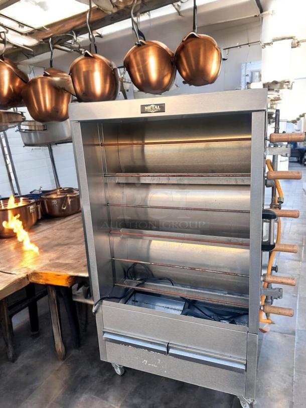 Excellent Metal Supreme Gas Rotisserie Oven – 110V, 90,000 BTU – Tested and Working! - Image 10 of 12