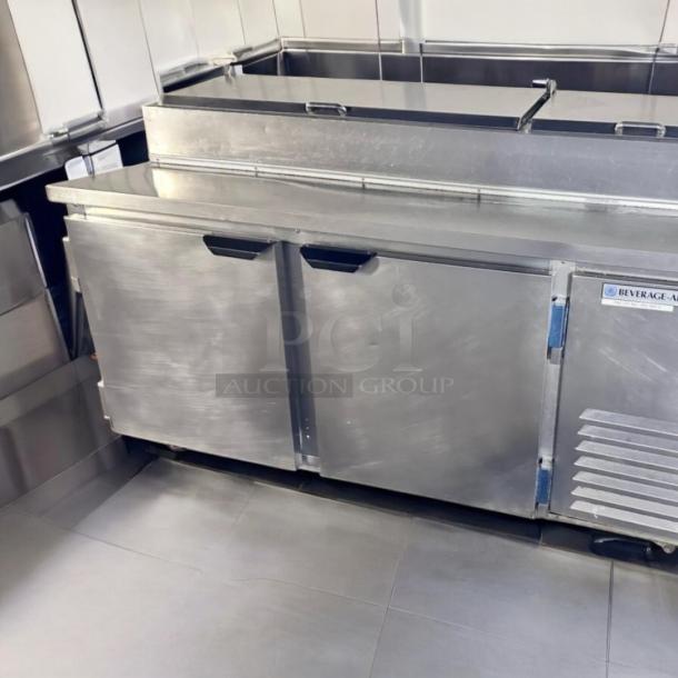 Excellent Beverage-Air DP67 Refrigerated Prep Table – Tested & Working! - Image 1 of 10