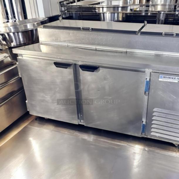 Excellent Beverage-Air DP67 Refrigerated Prep Table – Tested & Working! - Image 2 of 10