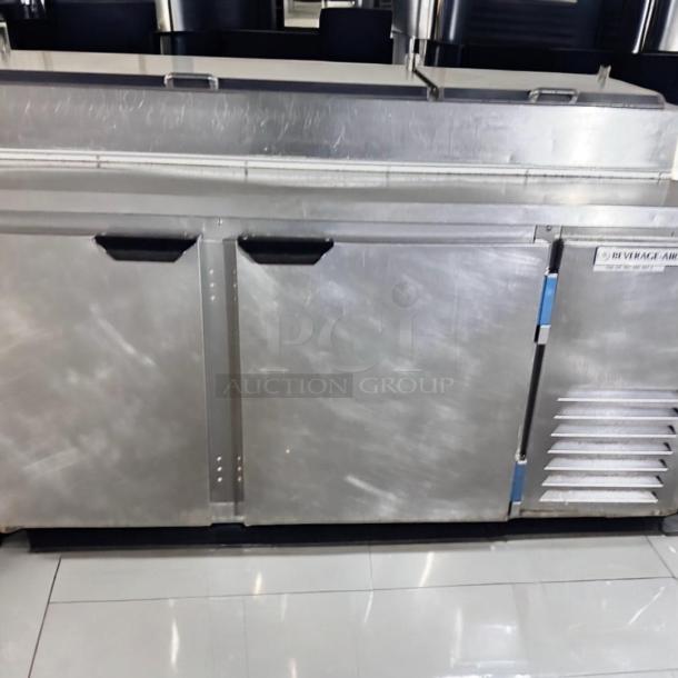 Excellent Beverage-Air DP67 Refrigerated Prep Table – Tested & Working! - Image 7 of 10