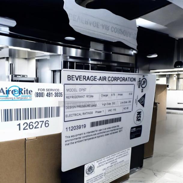 Excellent Beverage-Air DP67 Refrigerated Prep Table – Tested & Working! - Image 10 of 10