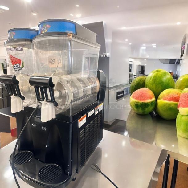 Excellent Bunn Ultra-2 Dual-Bowl Frozen Drink Slush Machine –115V  Tested & Working! - Image 2 of 16