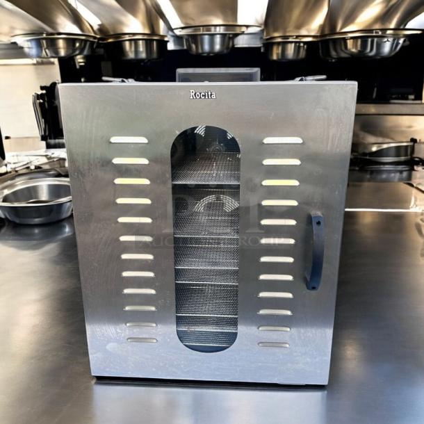 Excellent Rocita LT-91 Stainless Steel Food Dehydrator – 110V – Fully Tested & Working! - Image 3 of 8
