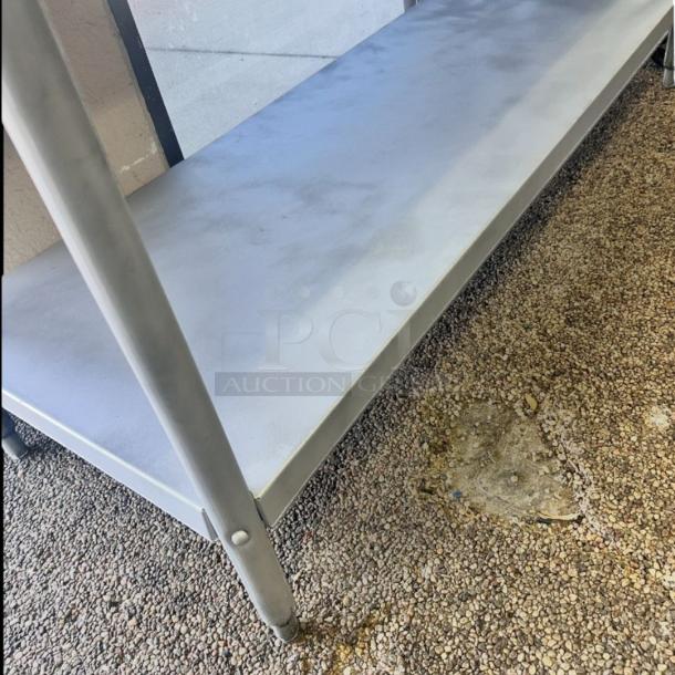 Excellent Heavy-Duty Butcher Block Prep Table with Lower Shelf - Image 6 of 7