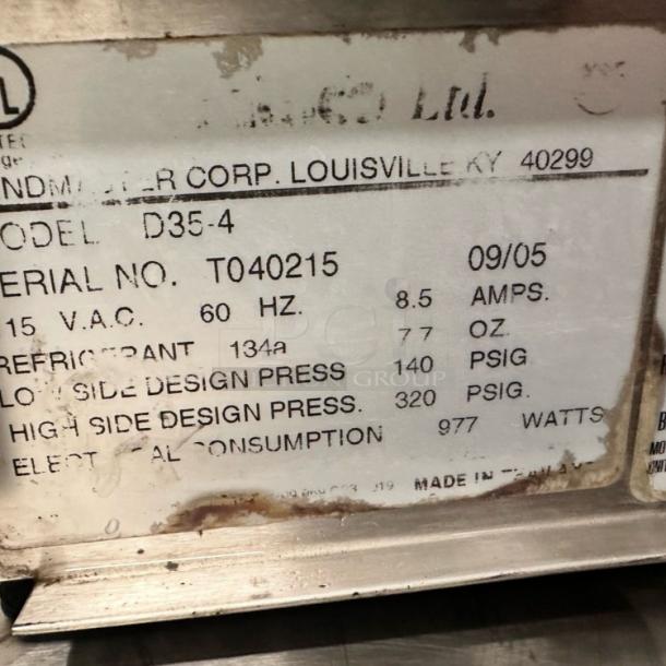 Very Good Condition Grindmaster D35-4 Commercial Cold Beverage Dispenser – Used, 115V, Fully Tested & Working! - Image 19 of 20