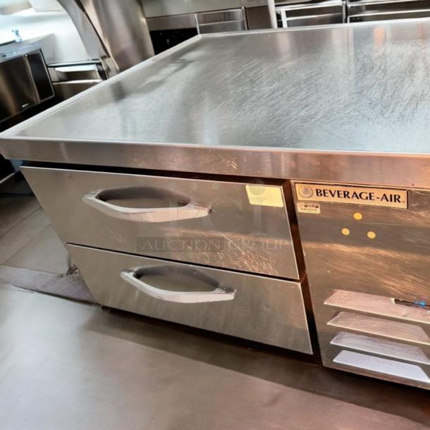 Excellent Condition Beverage-Air Stainless Steel Refrigerated Chef Base  – 115V – Tested & Working! - Image 4 of 6