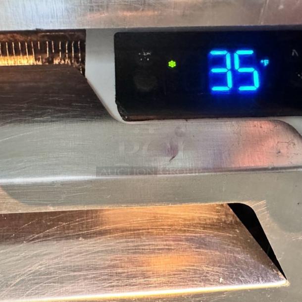 Excellent Condition Beverage-Air Stainless Steel Refrigerated Chef Base  – 115V – Tested & Working! - Image 6 of 6