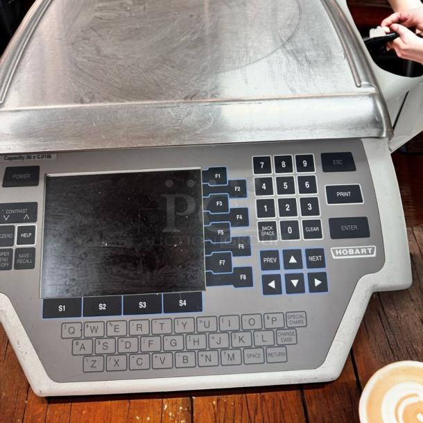 Excellent Condition Hobart Quantum HT Scale with Printer – 120V – Tested & Working! - Image 7 of 14