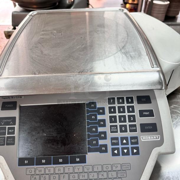 Excellent Condition Hobart Quantum HT Scale with Printer – 120V – Tested & Working! - Image 8 of 14