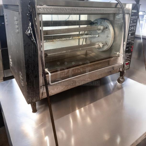 Excellent Condition Hickory Industries J55E Commercial Rotisserie Oven – 120V – Tested & Working! - Image 3 of 9