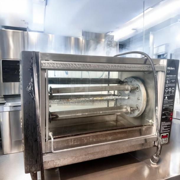 Excellent Condition Hickory Industries J55E Commercial Rotisserie Oven – 120V – Tested & Working! - Image 5 of 9